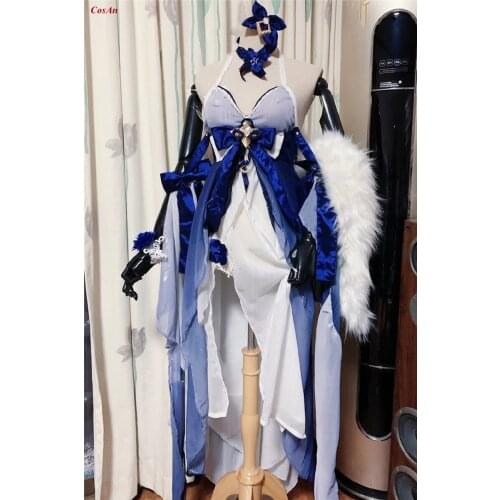 New Arrival Game Azur Lane Shinano Cosplay Costume Fashion Sexy Slip Formal Dress Activity Party Role Play Clothing Custom-Make