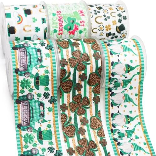 DIY Handmade Materials Printed Grosgrain Ribbon 50 Yard Per Size 50038