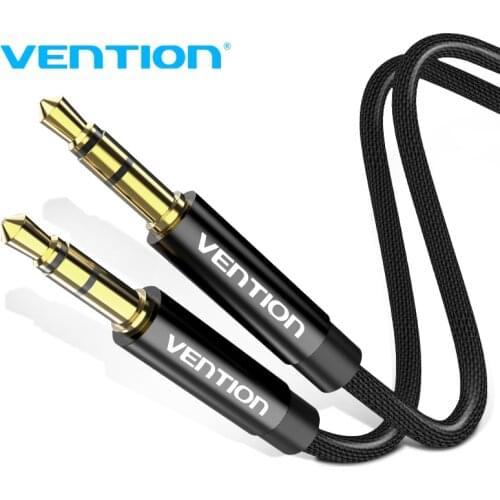 Vention Aux Cable Jack 3.5mm Audio Male to Male Cable 3.5 mm Jack Audio Cable for xiaomi Car Speaker Headphone MP3/4 AUX Cord