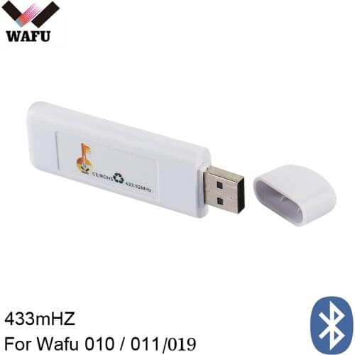 Wafu Bluetooth Adapter Wireless 433mHZ Remote Control iOS Android Mobile Phone APP For Lock wafu 010 / 011/019