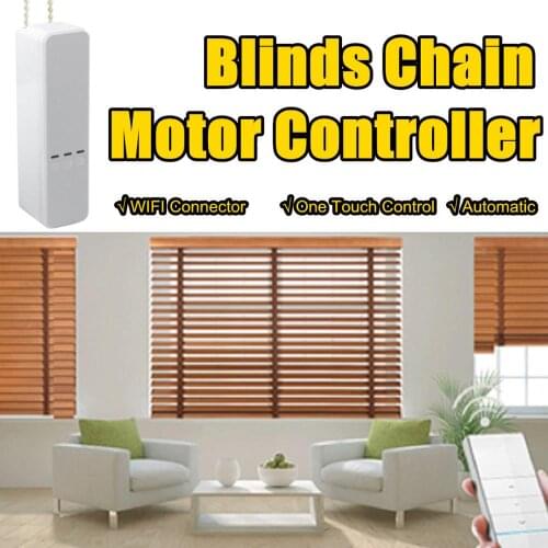 WIFI Smart Window Blinds Chain Motor Controller APP Control RC Automation Kit