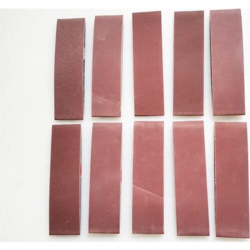 10Pcs 50x350mm Sanding Belts P80 - P1000 Abrasive Sanding Screen Band for Wood Soft Metal Grinding Polishing Abrasive Belt