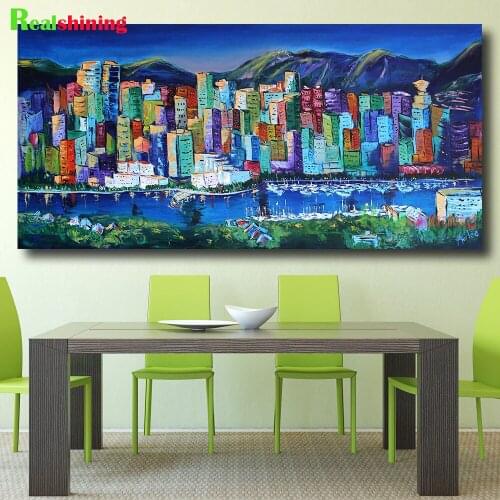 Large 5D DIY Diamond Painting Abstract Marlee Walchuk Vancouver 3D Full Square /round Drill Mosaic Diamond Embroidery N1671