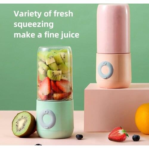 Electric Portable Blender Hand USB Rechargeable Mixer Fruit Orange Juicer Machine Personal Lemon Squeezer Juicer Mini Blender