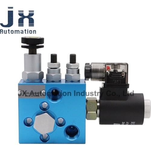 Hydraulic Lift Compound Valve System EF-02 220V / 24V Two-way Flow Valve For HGP-2A/GPY Pump