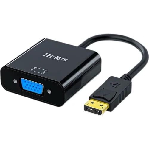 DisplayPort Display Port DP to VGA Adapter Cable Male to Female Converter for PC Computer Laptop HDTV Monitor Projector Cable