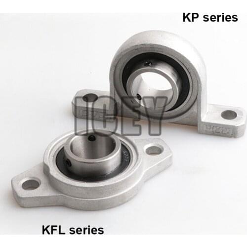 KFL08 KP08 KFL000 KP000 KFL001 KP001 Bearing Shaft Support Spherical Roller zinc alloy bearing base Pillow Block Housing