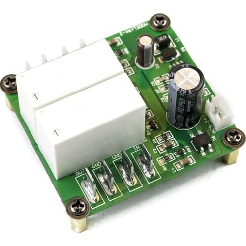 KYYSLB AC9 To 24V RX-2 Home Fever Audio Amplifier Protection Board Dedicated Dual Channel Anti-shock DC Speaker Protection Board