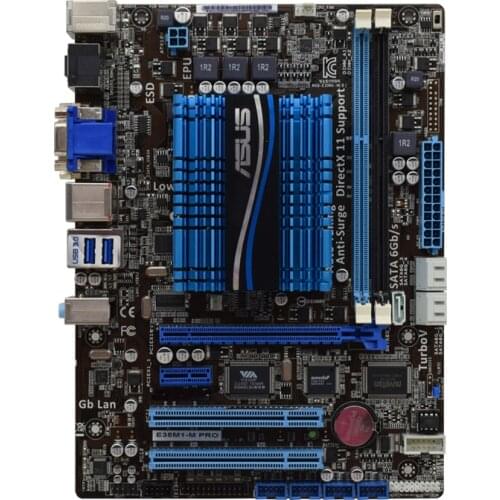 E35M1-M PRO ASUS PC Motherboards DDR3 AMD HDMI E-350 SATA3 USB3 Desktop Used motherboard