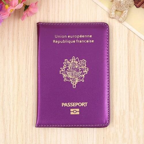 Cute Passport Cover France Original edition Passeport Covers for Francais Girls Pasport etui passeport france