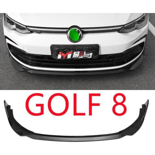 For Volkswagen Golf 8 Generation Modified Front bumper RLINE /GTI Special Front bumper Modified decorative highlighting shovel