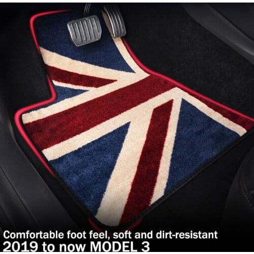 For Tesla model 3 Auto Interior Carpet Styles Full Enclosure Protection Accessories Car Floor Foot Mat Pad