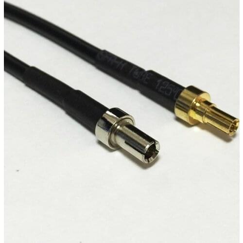 New CRC9 Male Plug straight Switch TS9 Male straight pigtail cable RG174 Wholesale 20CM 8" Adapter