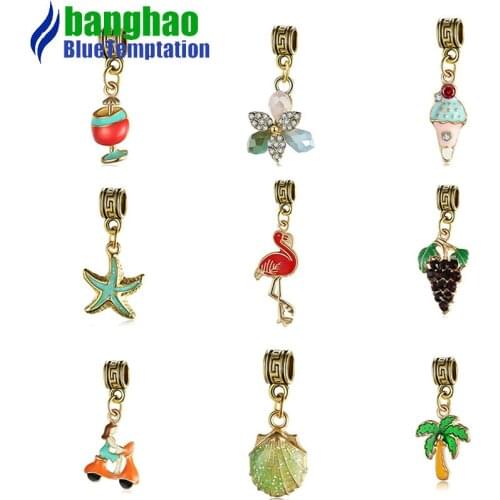 Wholesale DIY charms Original bijoux jewelry making supplies findings Accessories for bracelets beads C06-1