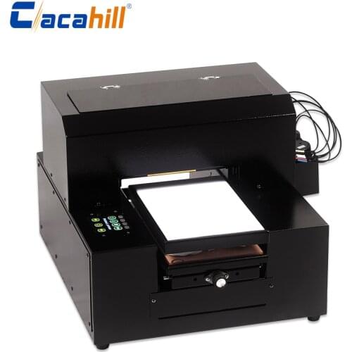 Sticker printing A4 portable UV inkjet printer split ink cartridge for wood board/gift bag/fan/packing bag printing