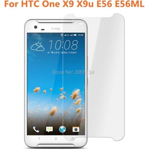 For HTC One X9 X9u Tempered Glass 9H Original Protective Film Explosion-proof Screen Protector for HTC E56 E56ML Guard Saver