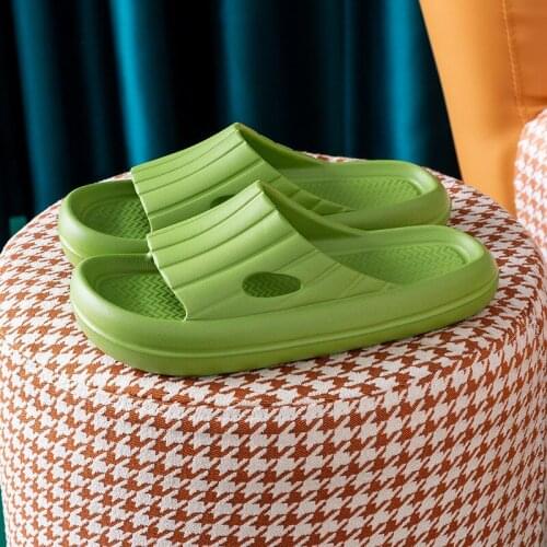 Slippers womens EVA home couple bathroom thick bottom slippers indoor slippers house slippers home slippers man shoes