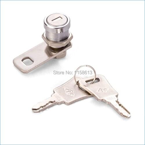 10 pieces 17mm keyed alike waterproof dustproof tubular cam lock gaming machine lock