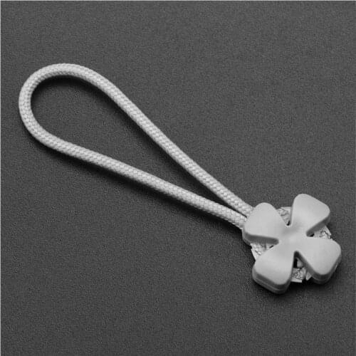 100 pieces/Lot Zipper Puller Bag Tactical Backpack End Fit Rope Tag Fixer Zip Cord Tab Accessories Zip Puller DIY Zipper Head