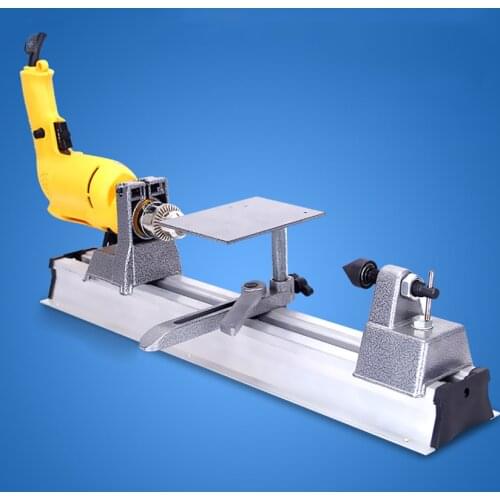 100CM TZ-002 800W Mini Wood Lathe Machine With Electric Drill DIY Woodworking Lathe Grinding Polishing Beads Wood Drill Tool