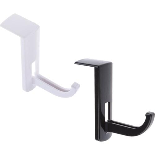 2Pack Headphone Headset Wall / Desk / PC Mount Hook Hanger Garage Storage Holder Rack Stand
