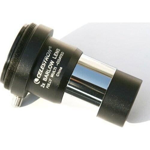Celestron SLR Camera Adapter with M42 thread 2x Barlow Lens Fully Multi Coated
