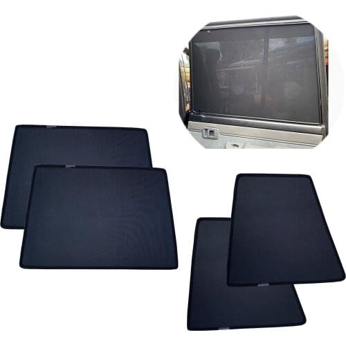 Car Magnetic Window Sunshade Curtain For Toyota Land Cruiser 70 Series LC76 LC79 Pick Up Accessories