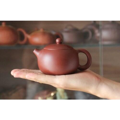 200ml Zhuni Da Hong Pao Tea Pot Chinese Tea Set Yixing Teapot [Bonus 3 Cups] Chinese Tea Ceremony Famous Handmade Gift Packaging