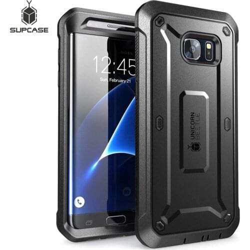 SUPCASE For Samsung Galaxy S7Edge Case UB Pro Series Full-Body Rugged Holster Cover Case WITHOUT Built-in Screen Protector