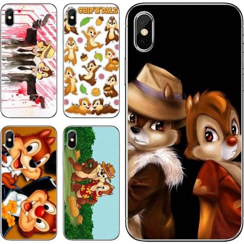 For Samsung Galaxy A12 A31 A41 A51 A71 A20e A21s M30 A10 A30 A40 A50 A60 A70 Soft Silicone TPU Case Chip-and-Dale-Anime
