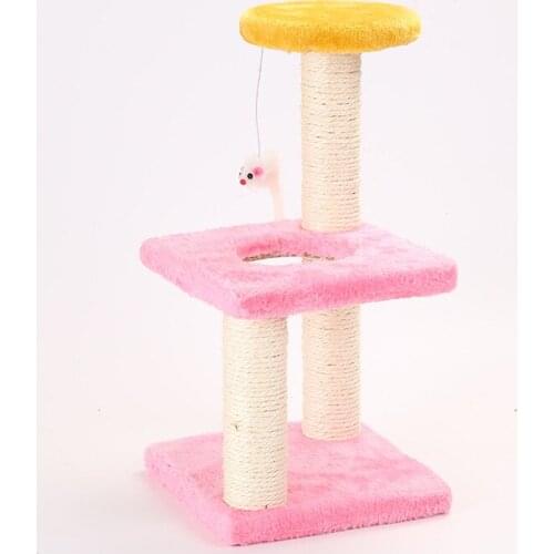 Cat Climbing Frame Small Platform Cat Scratching Post Cat Tree Cat Nest Cat Grab Board Cat Climbing Frame Cat Interactive Toy