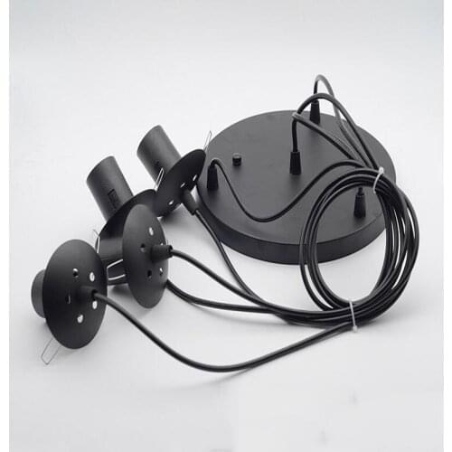 Restaurant chandelier Four Head lamp Base / Creative simple meal chandeliers Dining Hall Lamps Lighting E27 Socket