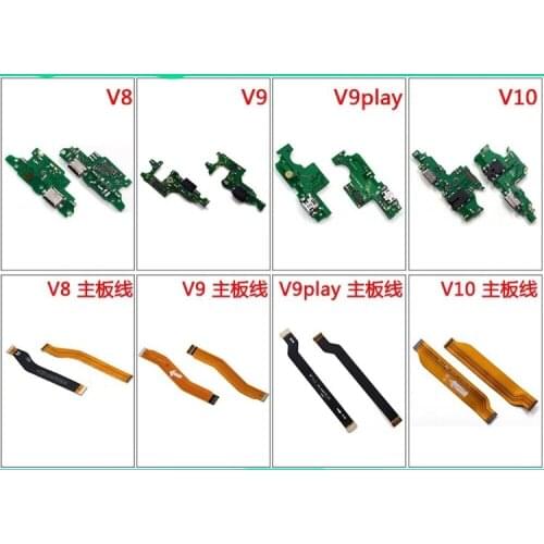 Honor V8 V9PLAY V10 Motherboard USB Charging Dock Connector IC Headphone Jack Signal Antenna Sensor Replacement Flex Cable FPC