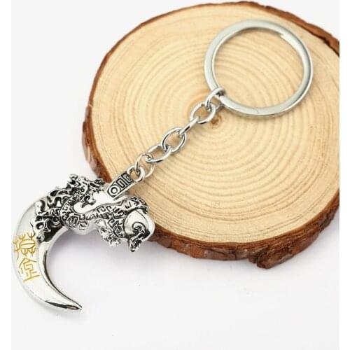 Fashion Anime Jewelry The Graver Robbers Chronicles key chain Cosplay Pendant key ring wholesale