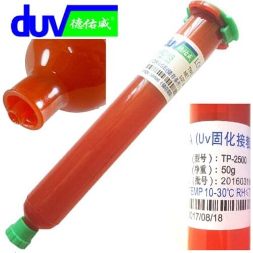 New TP-2500 LOCA UV glue liquid optical clear adhesive tp 2500 uv glue tp2500 for touch screen samsung galaxy iPhone
