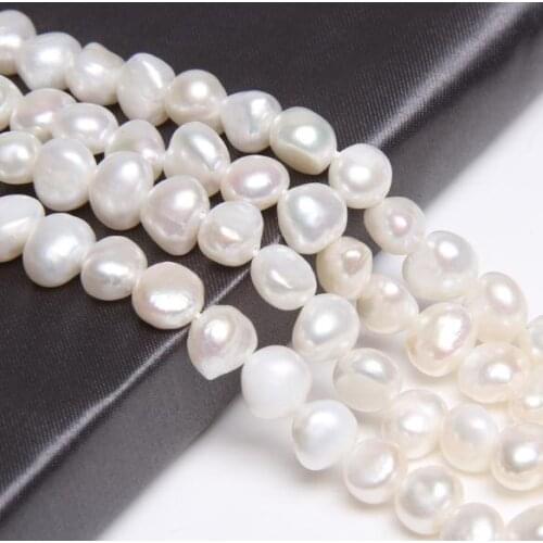 New Arrival Favorite Pearl Jewelry Natural Baroque Pearls Beads Bulk Nuggets Freshwater Pearls For DIY Making 14'' Strand