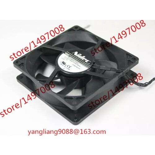Nidec T92T12MS3A7-57A03 DC 12V 0.35A 92x92x25mm Server Cooling Fan