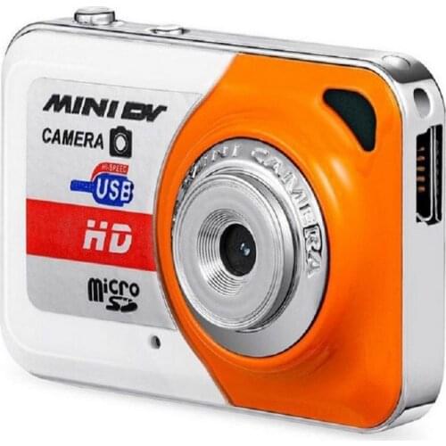 Portable X6 Digital Camera Ultra Mini Camera 32GB TF Card w/Mic Digital Video Camera PC DV Camcorder Shooting Recording