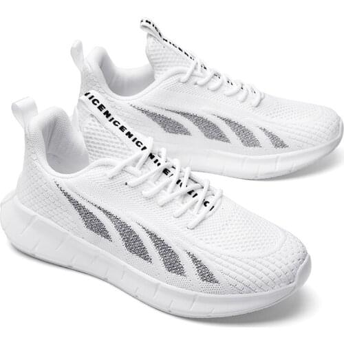 Casual de trainers fashion Shoes Casual leisure causal on comfortable sapatos mesh zapatillas sapato mens white hombre shoes