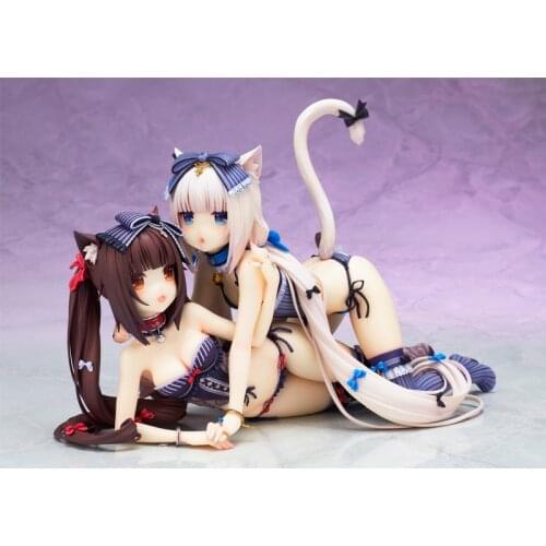 Pre-Sale Nekopara Vanilla/chocolate Anime Game Figures Model Collectibles Model Toys Pvc Model Cartoon Toys Desktop Ornaments