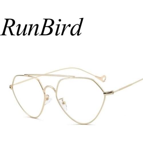 Runbird Irregular Unique Leg New Men Steampunk Square Sunglasses Women Fashion Coating High Quality Glasses Oculos De Sol 478R
