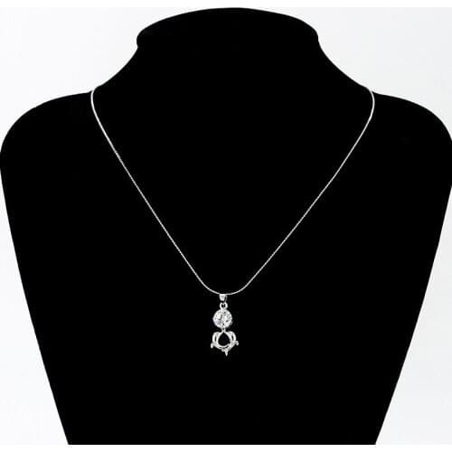 Light Animal Dolphin Gift Necklace Women Charm Necklace Round Chain Long Necklace Best Gifts