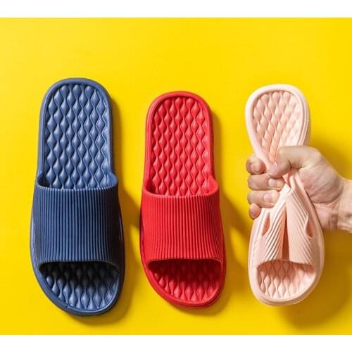 Bathroom Bath Slippers Indoor Male Non-Slip Hotel Household Couple Cute Slipper Mens House Shoes Mens Slippers Shoes Woman