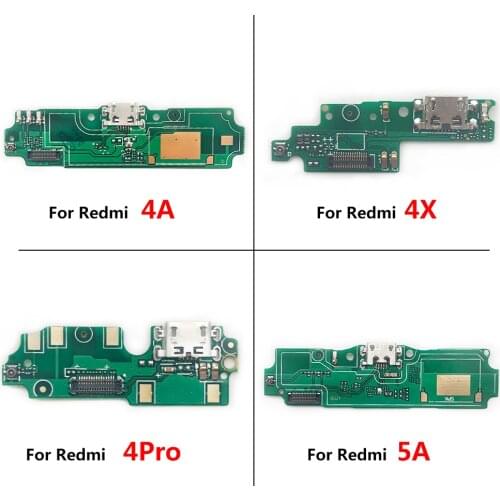 USB Charging Connector Board Flex Cable For Xiaomi Redmi 5 7 9 4A 4X 4 Pro 5A 5 Plus 6A 7A 8 8A 9A 9C 9T A2 Lite K30 4G 5G