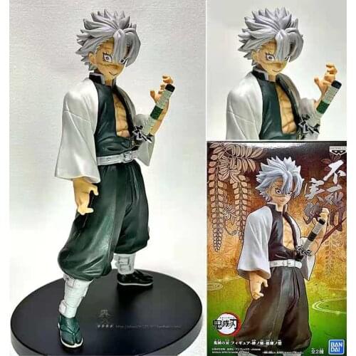 In Stock Original Banpresto Demon Slayer Kimetsu No Yaiba Vol.14 Shinazugawa Sanemi Action Figure Toys Anime Figurals Brinquedos