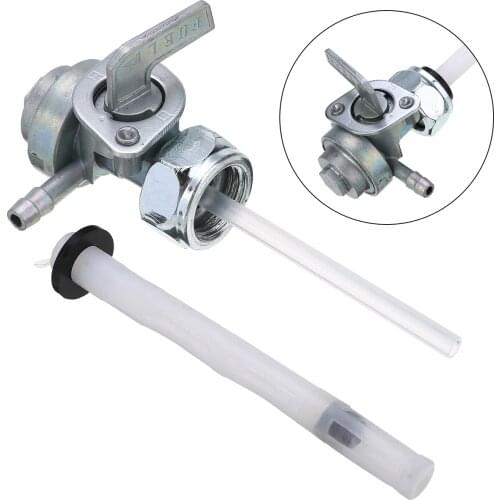 1pc Motorcycle Gas Fuel Tank Switch Cock Tap Valve Petcock Thread For Honda Super Sport Hondamatic Fuel Petcock Valve