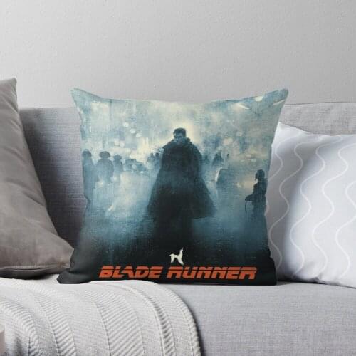 Blade Runner Art Throw Pillow Cushion Cover Polyester throw pillows case on sofa home living room car seat decor 45x45cm