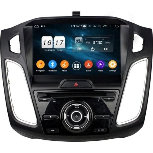 CarPlay DSP PX6 6-Core 1 din 9" Android 10 Car DVD GPS for Ford Focus 3 2012-2018 Stereo Radio GPS Bluetooth 5.0 WIFI
