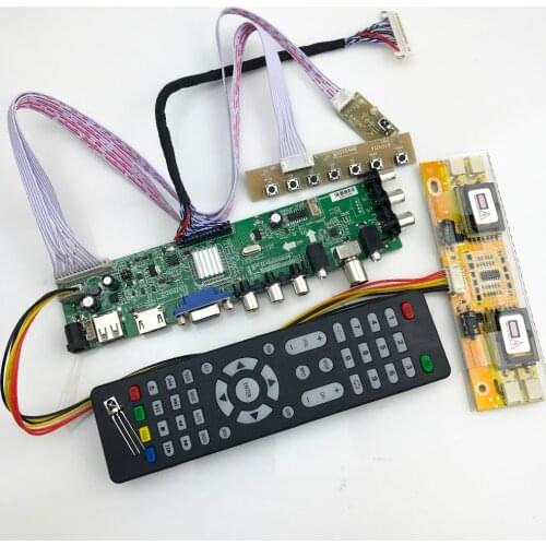 DS.D3663LUA.A81 DVB-T2/T/C digital TV 15-32 inch Universal LCD TV Controller Driver Board for 30pin 2ch,8-bit