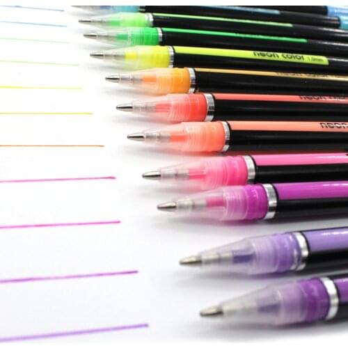 Gel Pens for Adult Coloring Books Marker 24/36/48 Colors 1.0mm graffiting health for Adult Kids Coloring Books Scrapbooking Draw